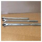 Vintage CRAFTSMAN Flex handle Breaker Bars