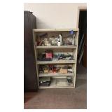 4-SHELF unit with contents