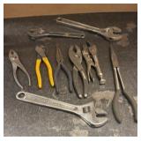 WRENCHES, squares, and other tools