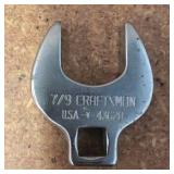Vintage CRAFTSMAN V Series Crow Foot Wrench Set