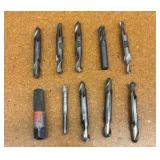 DRILL bits, Allen wrenches, Mill cutter head, steel plates