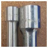 Vintage Craftsman V Series (7) SOCKET Extension bars