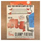 (4) PONY clamp fixtures