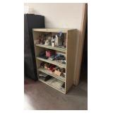 4-SHELF unit with contents