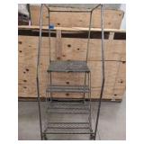 Warehouse rolling ladder