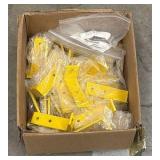 HARDWARE: Brackets, screws, plates