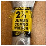 OLYMPIA 2 1/2" Jumbo combo wrench