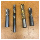 DRILL bits, Allen wrenches, Mill cutter head, steel plates