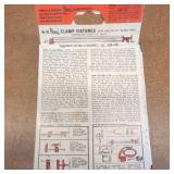 (4) PONY clamp fixtures