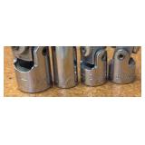 Vintage Craftsman V Series SOCKETS, flex socket heads, Ball-end Allen key, pin punches, Tap wrenches