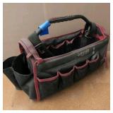 HUSKY tool bag with Assorted tools