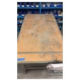 MACHINE shop rolliing cart with 2 removable shelves.