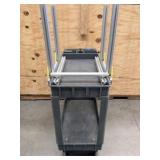 UTILITY cart with vertical attachments