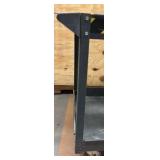 STEEL Flat Handle Deep Shelf Industrial Utility Cart