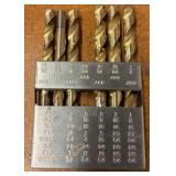 BOXES of drill bits and taps