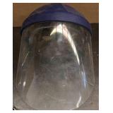 WELDING helmets, construction gear, ear and mouth protection