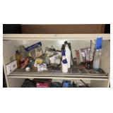 4-SHELF unit with contents