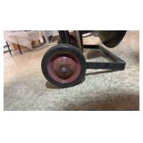 STRAPPING dispenser cart w/ tools, portable