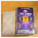 (3) CORDED palm sanders & accessories