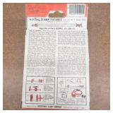 (4) PONY clamp fixtures