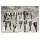 VARIETY: socket heads, drill bits, chisels & more