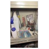 4-SHELF unit with contents