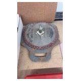 (2) VISES, precision parallel set, drill bits, grinder discs, saw blades L rulers, hacksaw blades, hardware