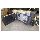 JVC Camcorder, Nikon L105 camera, Eddie Bauer Rechargable  DVD player