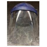 WELDING helmets, construction gear, ear and mouth protection