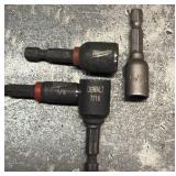 VARIETY: socket heads, drill bits, chisels & more