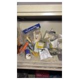 4-SHELF unit with contents