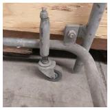 Warehouse rolling ladder