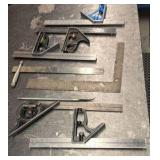 WRENCHES, squares, and other tools