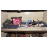 4-SHELF unit with contents