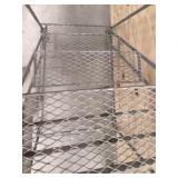 Warehouse rolling ladder