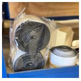 SCREWS, Bostich stapler, cable ties, extension cord