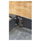 STEEL Flat Handle Deep Shelf Industrial Utility Cart