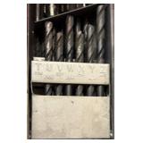 BOXES of drill bits and taps