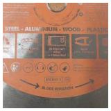 EVOLUTION circular saw blades and Oshlun