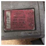 B&D Air Ratchet, Craftsman Air Drill; Packard Air Butterfly Impact Wrench