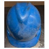 WELDING helmets, construction gear, ear and mouth protection