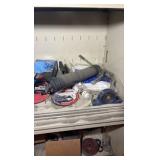 4-SHELF unit with contents