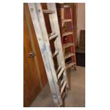 WERNER Extension Ladder; Keller Step Ladder 6 foot