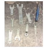 COMBINATION wrenches,  torque wrench, Continental Impact driver, and more