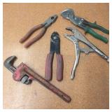 HUSKY tool bag with Assorted tools