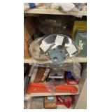 TENNSCO  2-door metal storage cabinet with contents