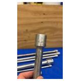 Vintage Craftsman V Series (7) SOCKET Extension bars
