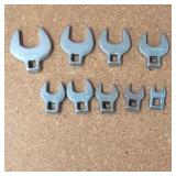 Vintage CRAFTSMAN V Series Crow Foot Wrench Set