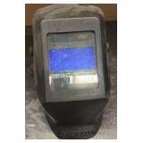 WELDING helmets, construction gear, ear and mouth protection