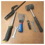 HUSKY tool bag with Assorted tools